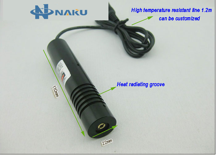 532nm 5mw dot green laser module